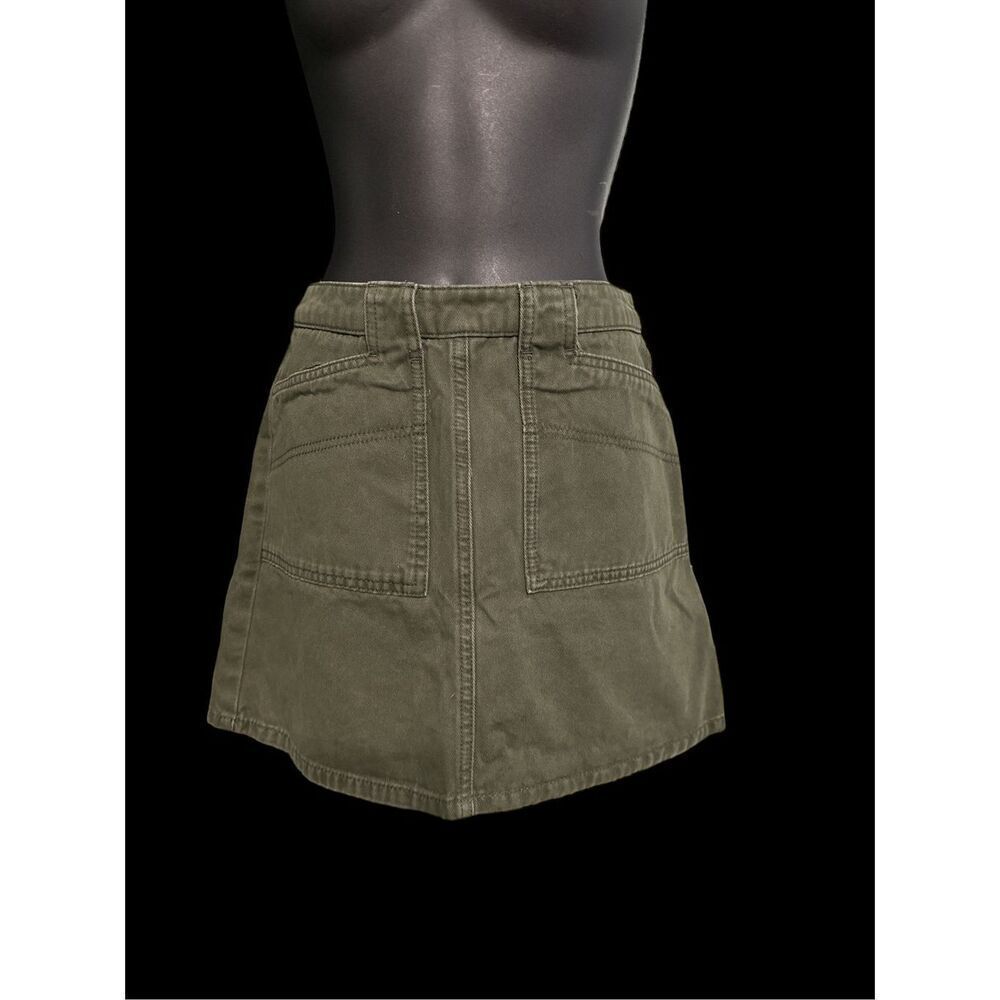NICE OLIVE GREEN WOMEN BDG Urban Outfitters Y2K Womens Skirt SIZE S-P GREAT COND